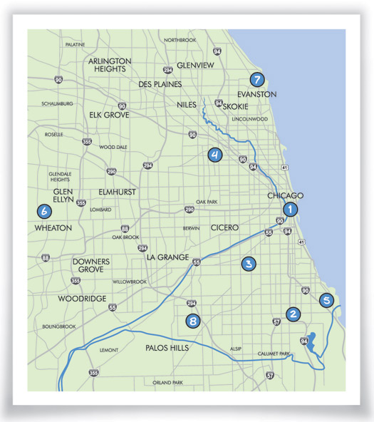 Community Centers Map