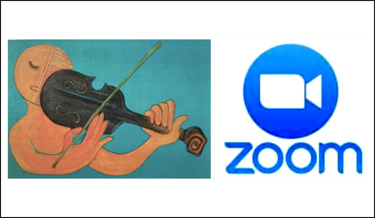 Violin 1 via Zoom